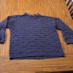 Off Base Navy Blue Turtleneck L- Really Cute